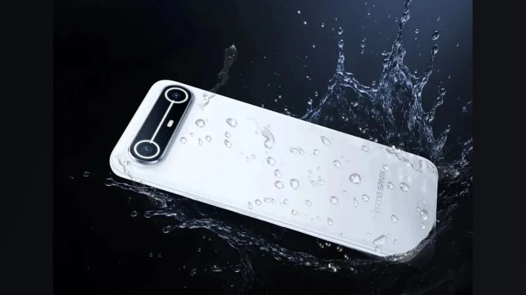 టెక్నో సంచలనం! 5.93mm ప్రపంచంలోనే స్లిమ్మెస్ట్ 3D-కర్వ్డ్ ఫోన్ 'TECNO SPARK Slim' లాంచ్! 5,160mAh బ్యాటరీతో!