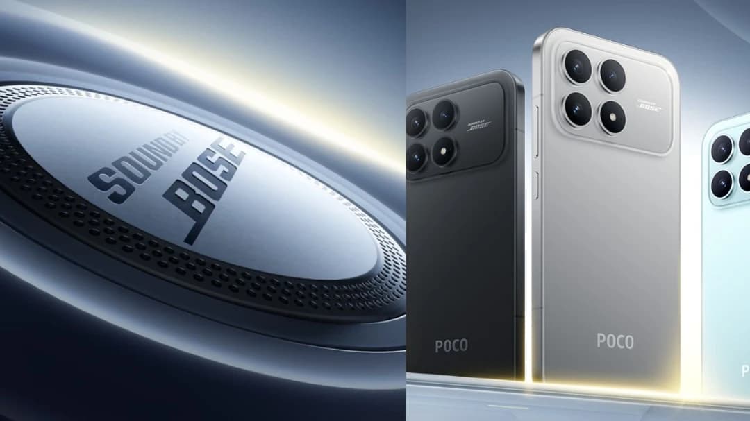 POCO F8 Series: ఇది ఫోన్ కాదు, హోమ్ థియేటర్! ప్రపంచంలోనే తొలిసారిగా Bose స్పీకర్లతో POCO F8 Ultra! Snapdragon 8 Elite Gen 5 పవర్‌తో!